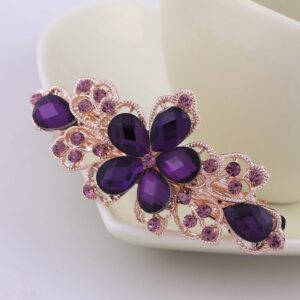 Rhinestone hair clip