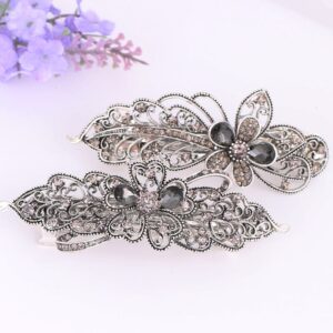 Rhinestone hair clip
