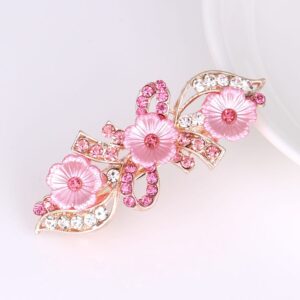Rhinestone hair clip