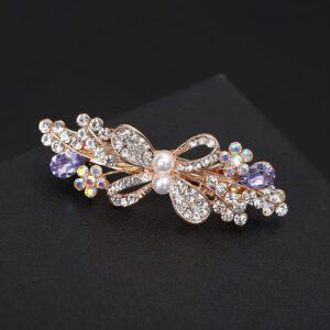 Rhinestone hair clip