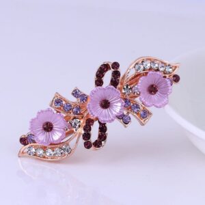 Rhinestone hair clip