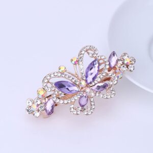 Rhinestone hair clip