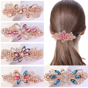 Rhinestone hair clip