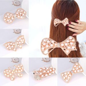 Rhinestone hair clip