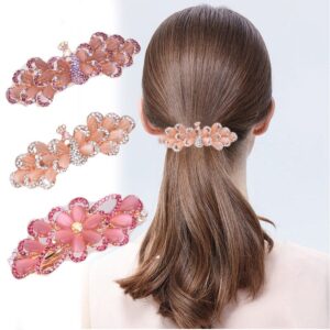 Rhinestone hair clip