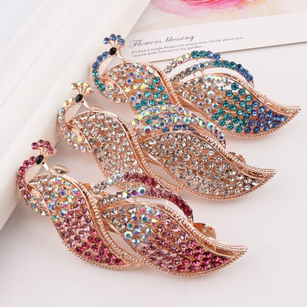 Rhinestone hair clip