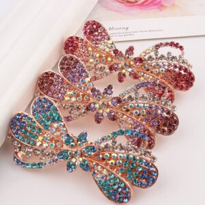 Rhinestone hair clip