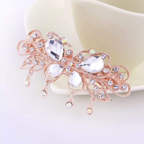 Rhinestone hair clip