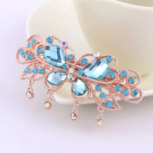 Rhinestone hair clip
