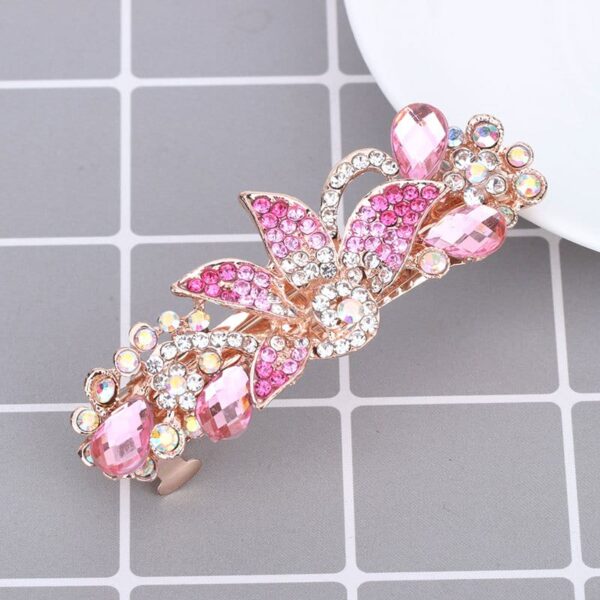 Rhinestone hair clip