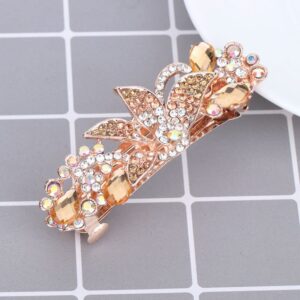 Rhinestone hair clip