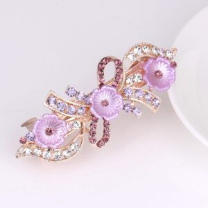 Rhinestone hair clip
