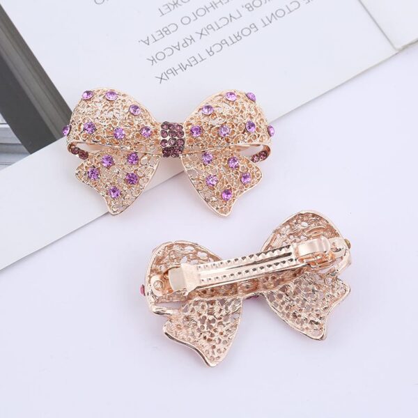 Rhinestone hair clip