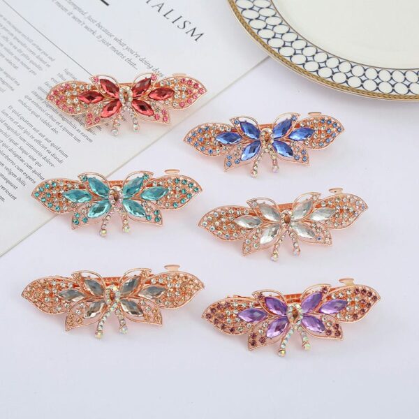 Rhinestone hair clip