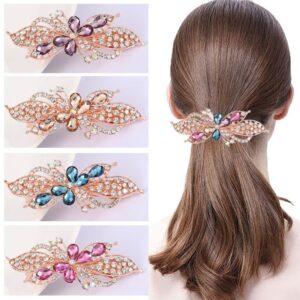 Rhinestone hair clip